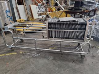Industrial Stainless Steel Filter Press by AMF Padovan